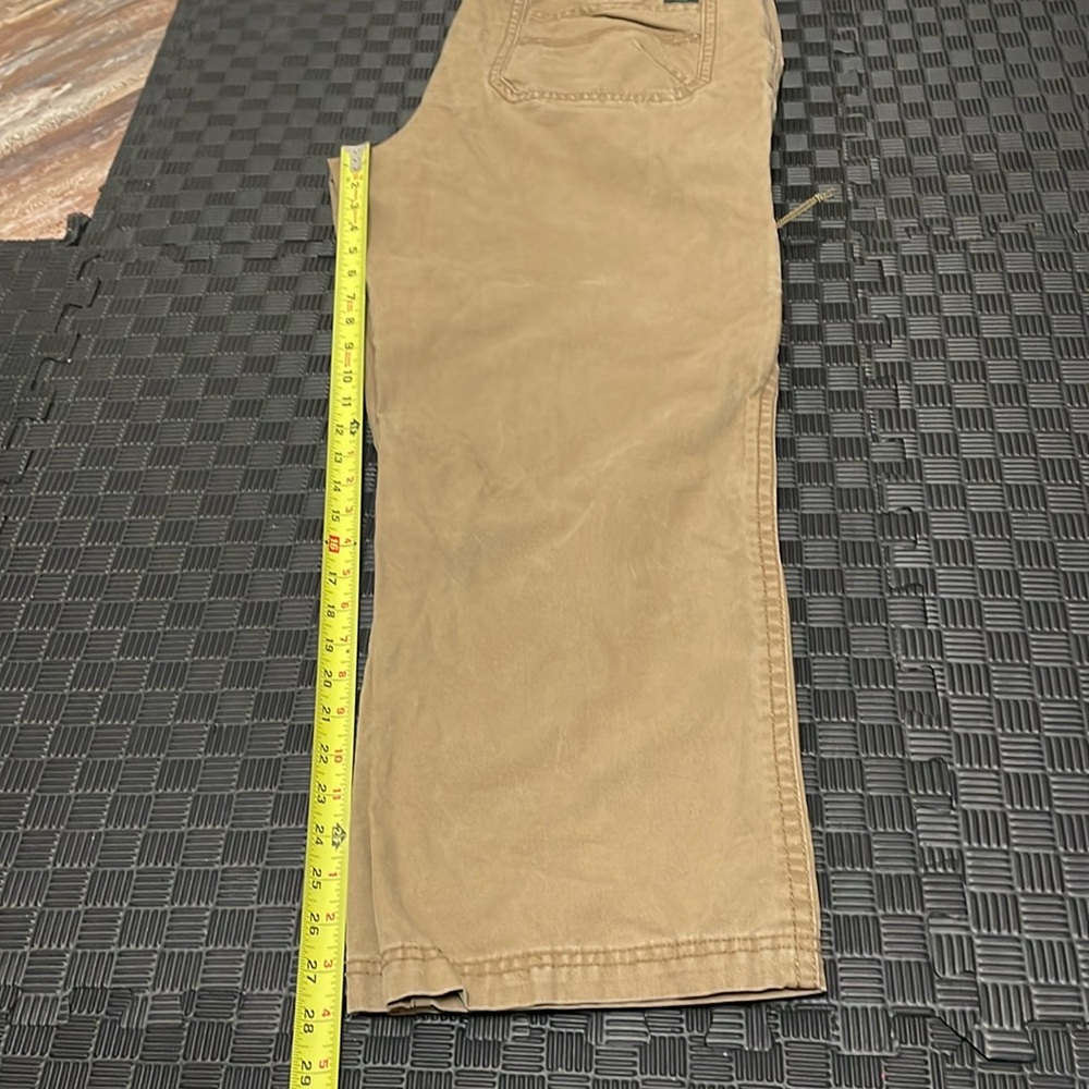 Bass brown jeans . size 40 x 30 has waist band with a little stretch - Picture 8 of 9